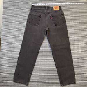 Levi's 550 Relaxed Fit Dark Wash Denim Jeans Men Size 34 x 32